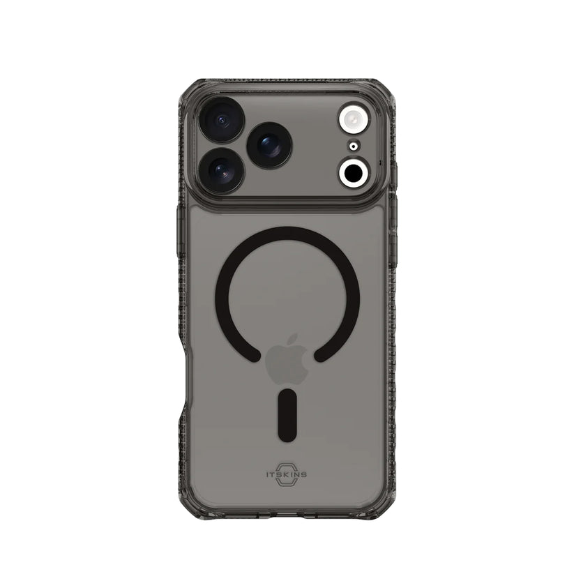 Estuche Itskins Hybrid R Vapor con magsafe para iPhone 17 Pro Max - Negro