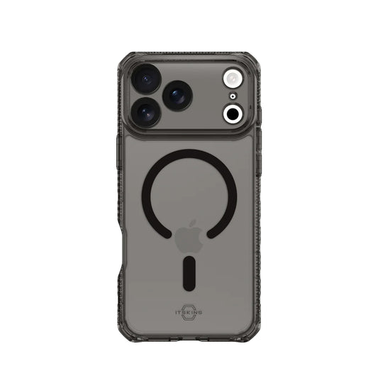 Estuche Itskins Hybrid R Vapor con magsafe para iPhone 17 Pro - Negro