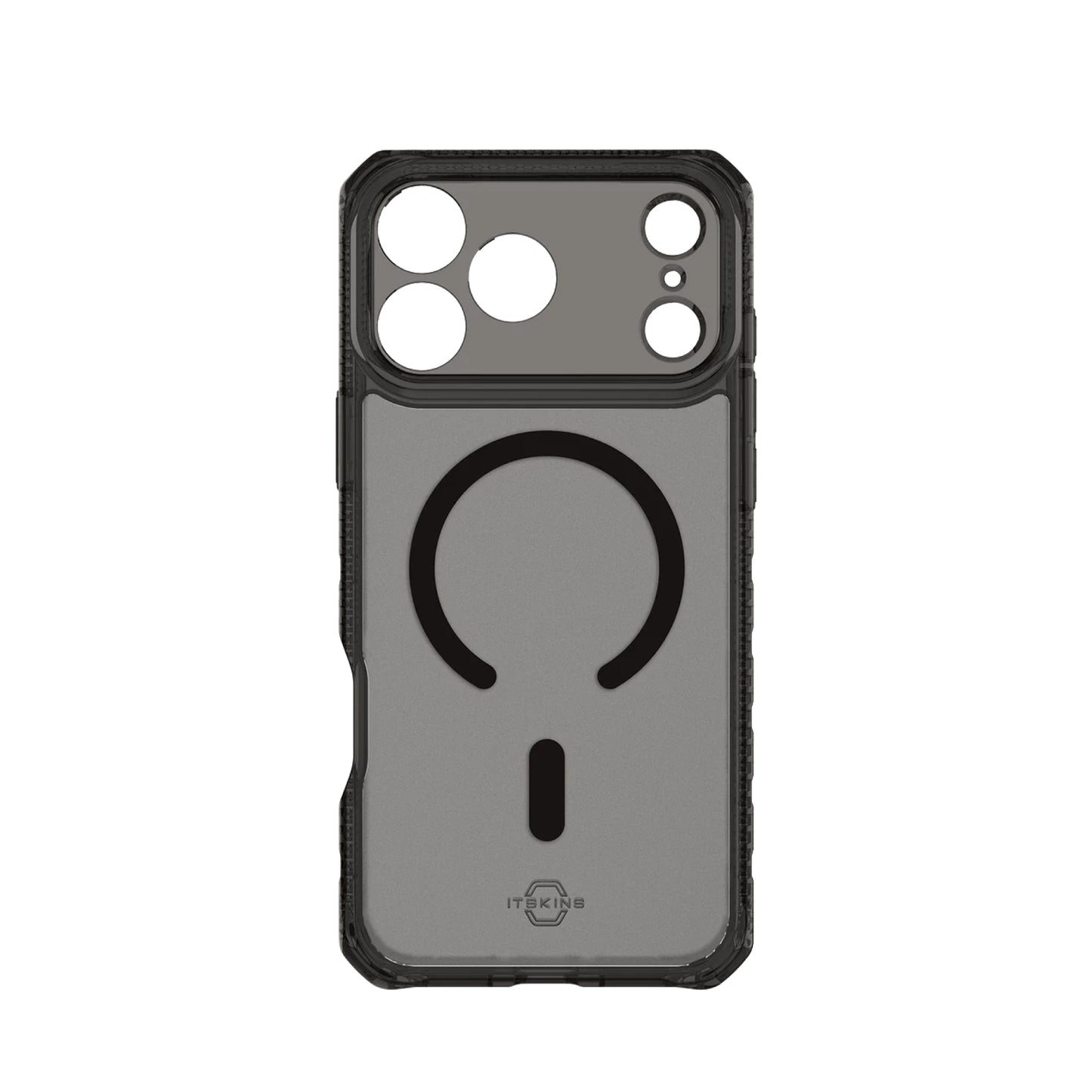 Estuche Itskins Hybrid R Vapor con magsafe para iPhone 17 Pro Max - Negro