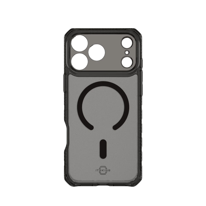 Estuche Itskins Hybrid R Vapor con magsafe para iPhone 17 Pro Max - Negro