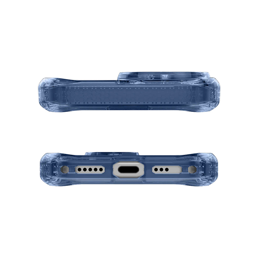 Estuche Itskins Hybrid R Vapor con magsafe para iPhone 17 - Azul