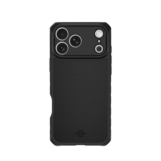 Estuche Itskins Hybrid R Nylon con magsafe para iPhone 17 Pro - Negro