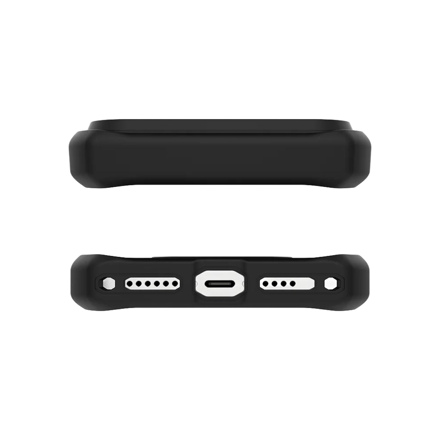 Estuche Itskins Hybrid R Nylon con magsafe para iPhone 17 Pro Max - Negro