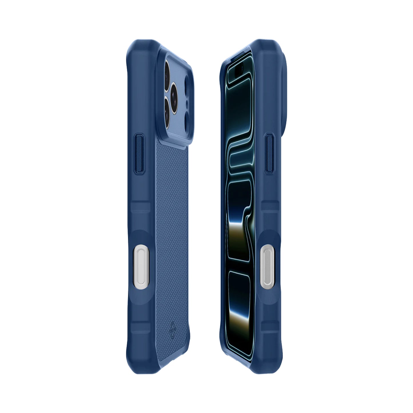 Estuche Itskins Hybrid R Nylon con magsafe para iPhone 17 Pro - Azul