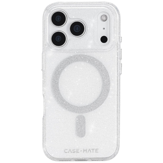 Estuche Case Mate con magsafe para iPhone 17 Pro - Transparente