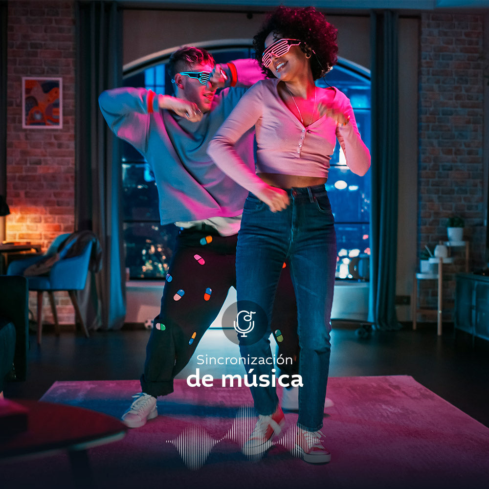 Cinta de luz LED neón Nexxt Wi-Fi® inteligente - 5m