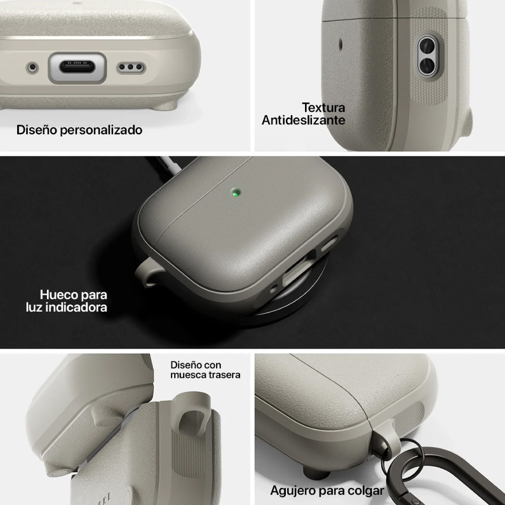 Estuche Ringke Onyx AirPods Pro 3 - Beige