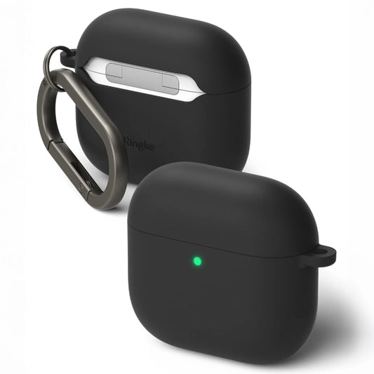 Estuche Ringke Silicon AirPods 4 - Negro
