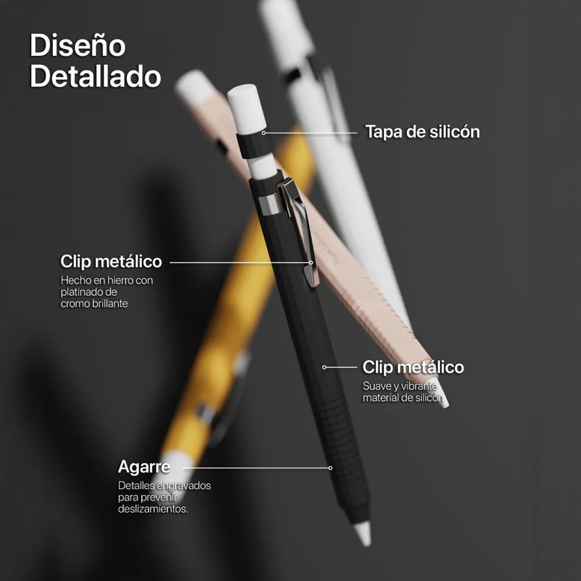 Estuche Ringke Silicone Drafting para Apple Pencil 2.ª Gen / Pro - Negro