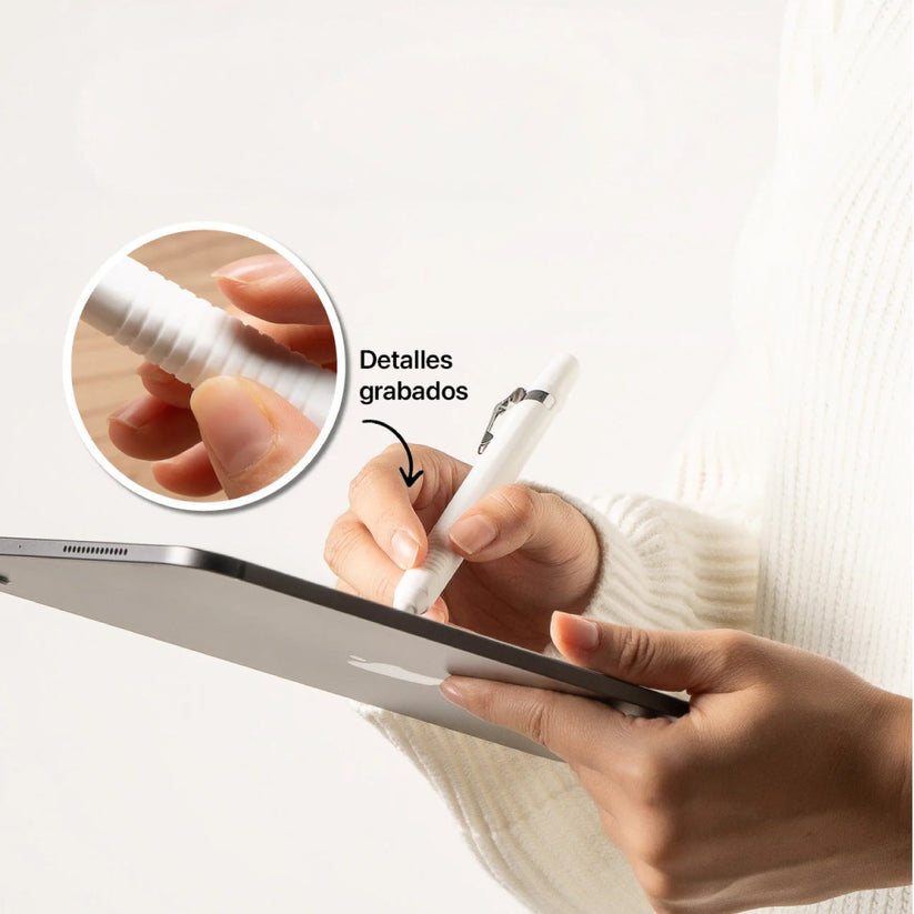 Estuche Ringke Silicone Drafting para Apple Pencil 2.ª Gen / Pro - Blanco