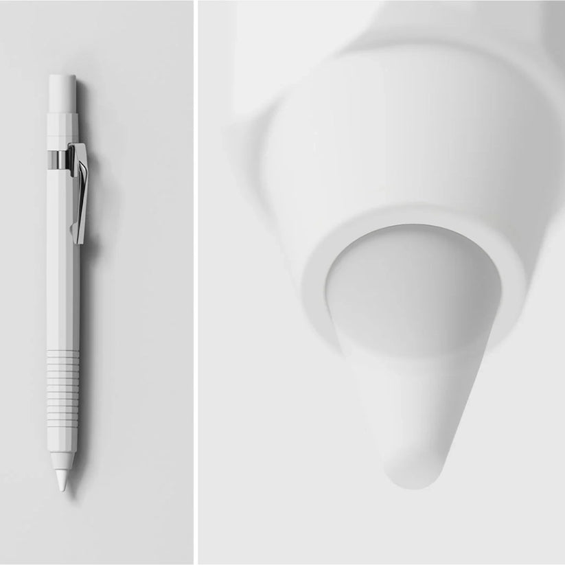 Estuche Ringke Silicone Drafting para Apple Pencil USB-C - Blanco