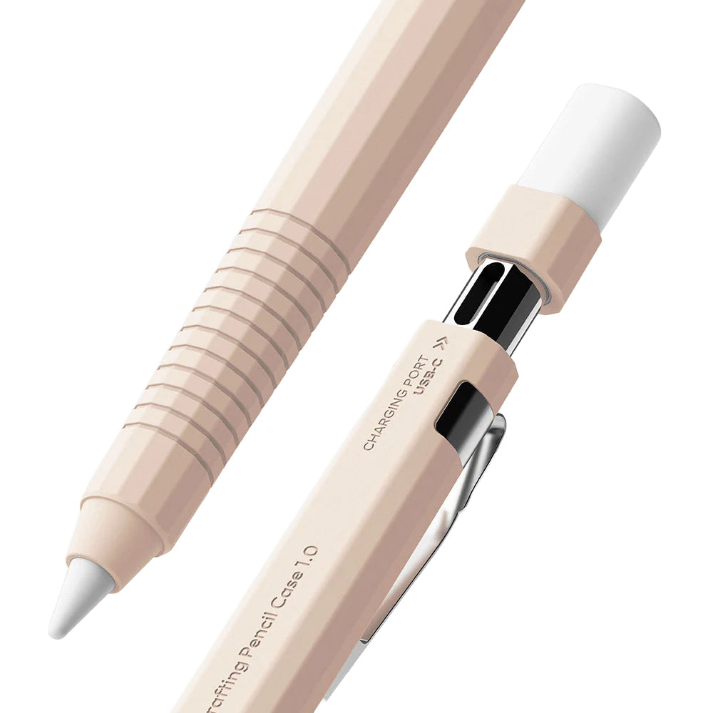 Estuche Ringke Silicone Drafting para Apple Pencil USB-C - Rosado