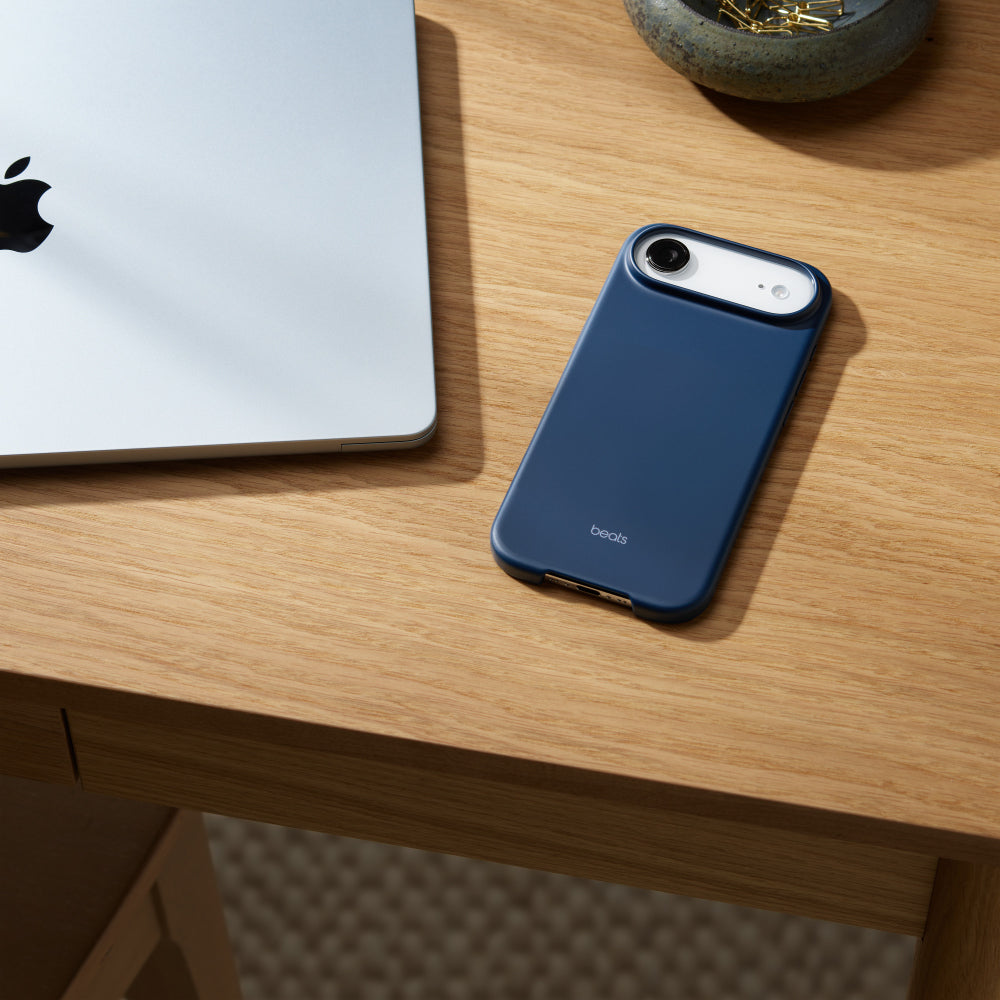 Estuche Beats con magsafe y control de cámara para iPhone Air - Azul
