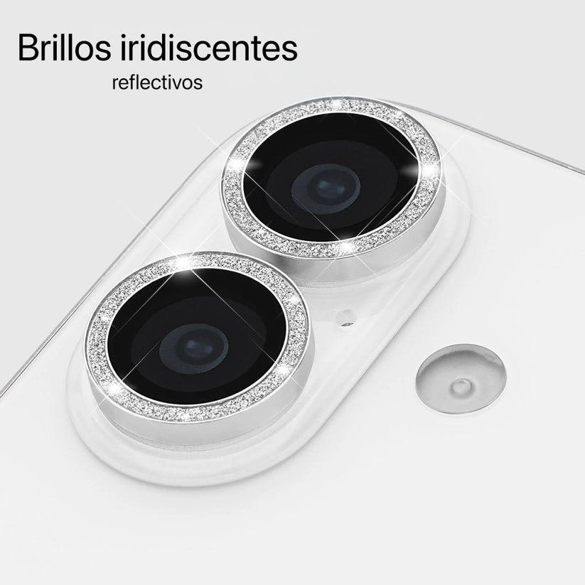Protector para lente de cámara Case Mate Twinkle con anillo de aluminio iPhone 17