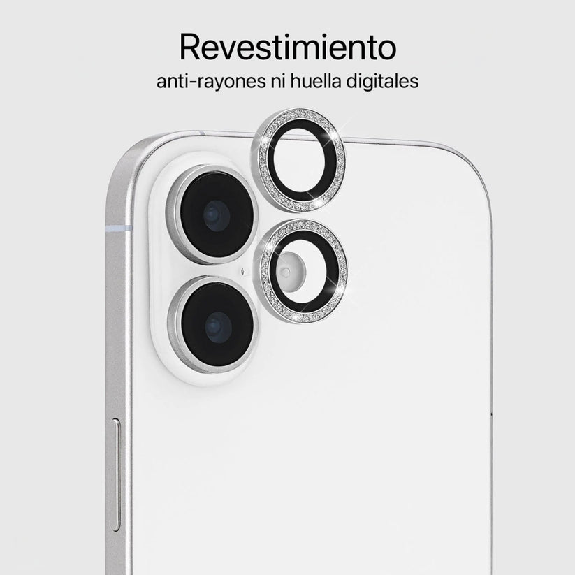 Protector para lente de cámara Case Mate Twinkle con anillo de aluminio iPhone 17