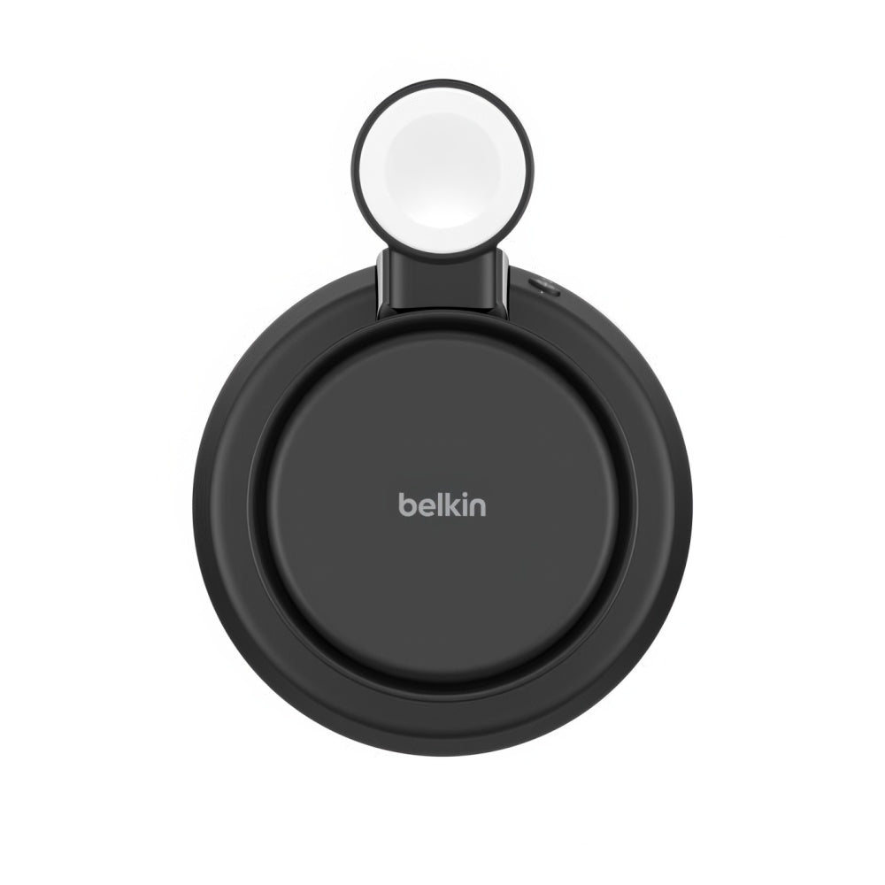 Base de carga Belkin Wireless 3 en 1 con Qi2 - Negro