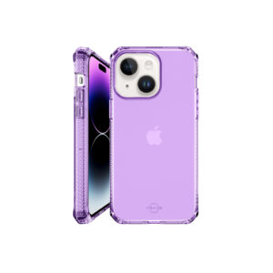 Estuche Itskins Spectrum Clear Light Purple Para Iphone 14 2 ICon